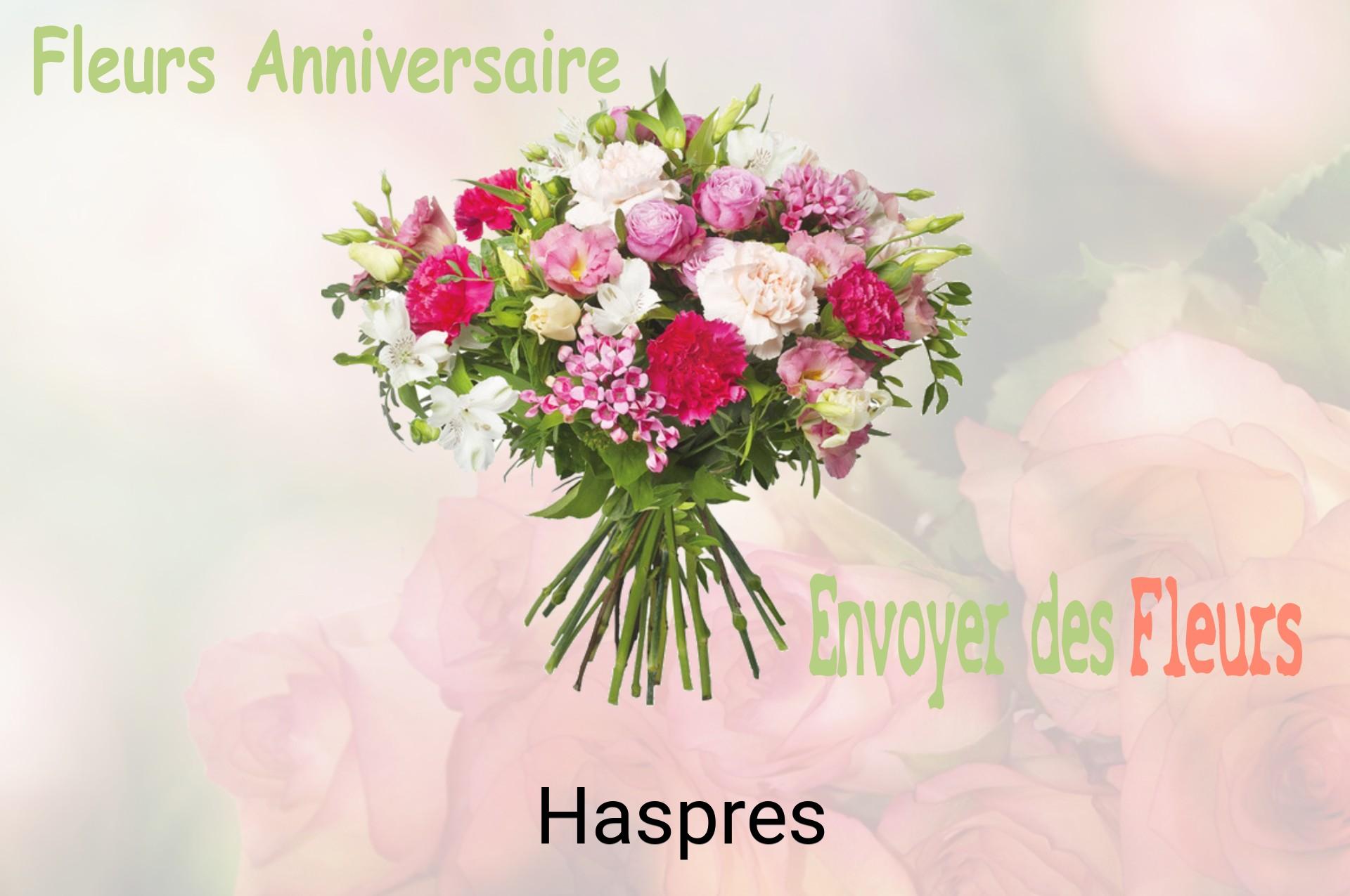 Bouquet de fleurs d’anniversaire livré à Haspres